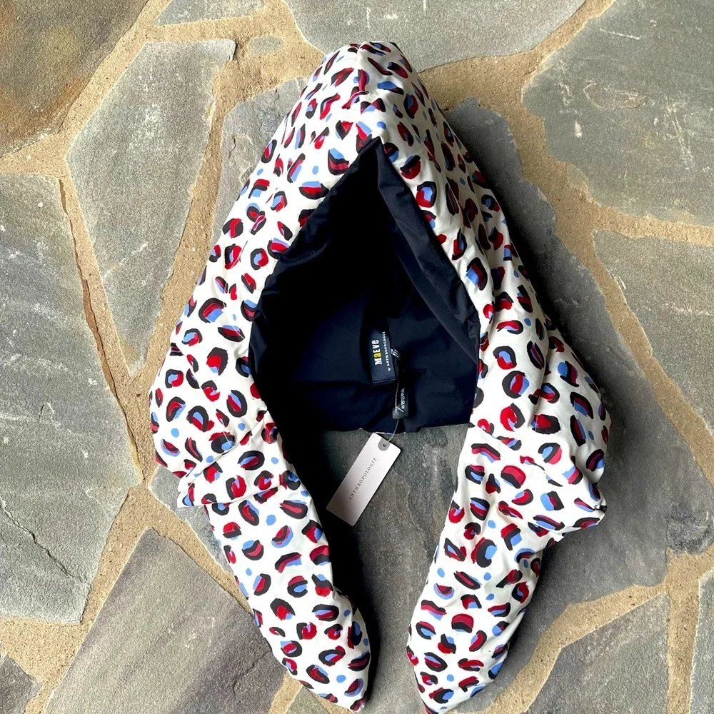 Printed Puffer Hood By Anthropologie